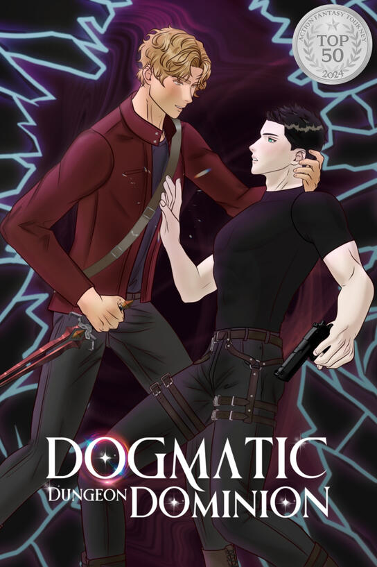 Premium Novel on WebNovel | Action Fantasy, Queer Slow-Burn Romance | Semi-Finalist of the Tapas Action Fantasy Web Novel Tournament. | Dogmatic Dungeon Dominion by Schuyler Lisette is a captivating read for fans of complex, slow-burn romances, high-stakes